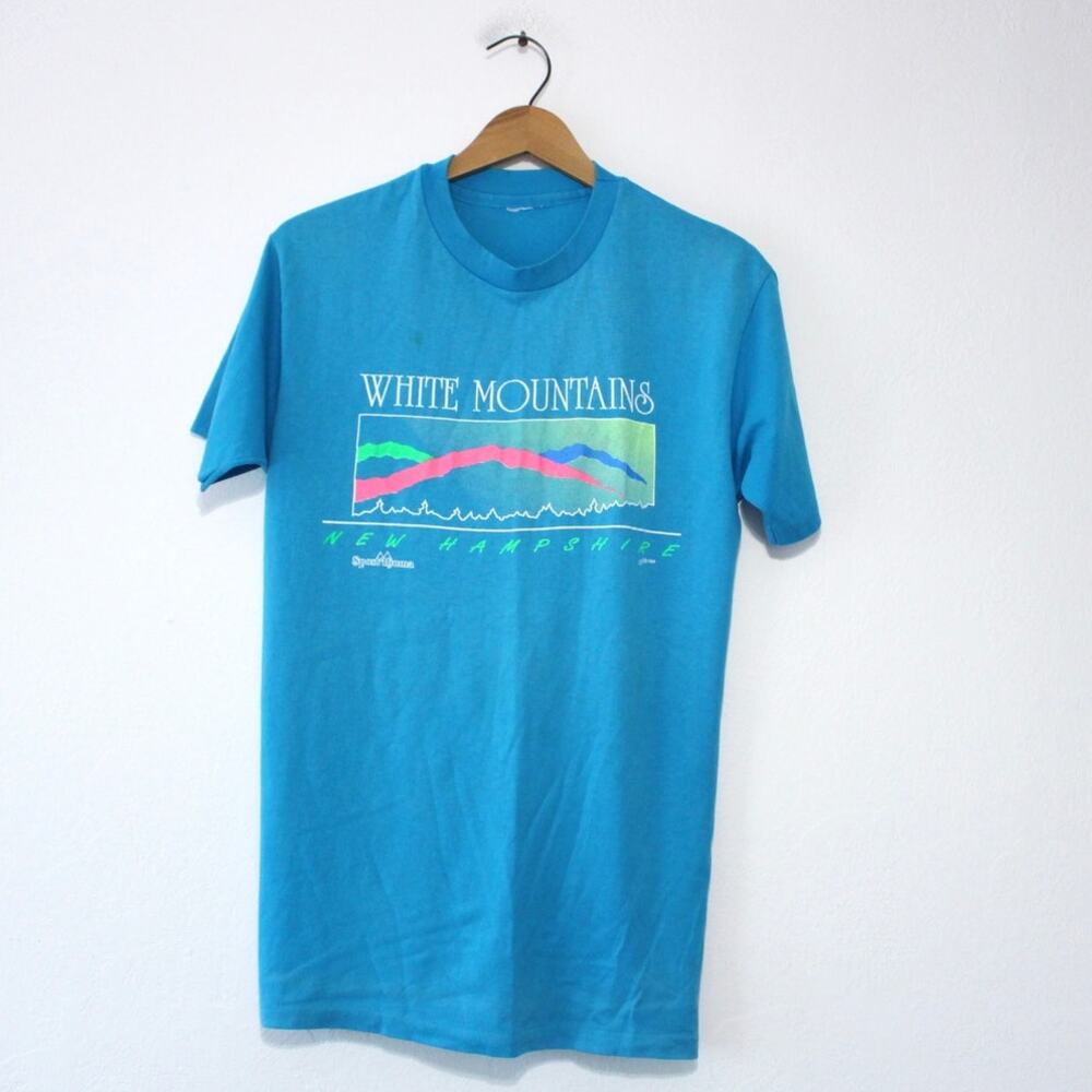 Vintage White Mountains New Hampshire T Shirt Medium